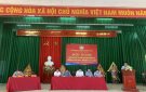 Uỷ ban thường trực MTTQ xã Khuyến Nông tổ chức hội nghị tiếp xúc cử tri trước kỳ họp thứ 8, HĐND xã khóa XVII, Nhiệm kỳ 2021 - 2026